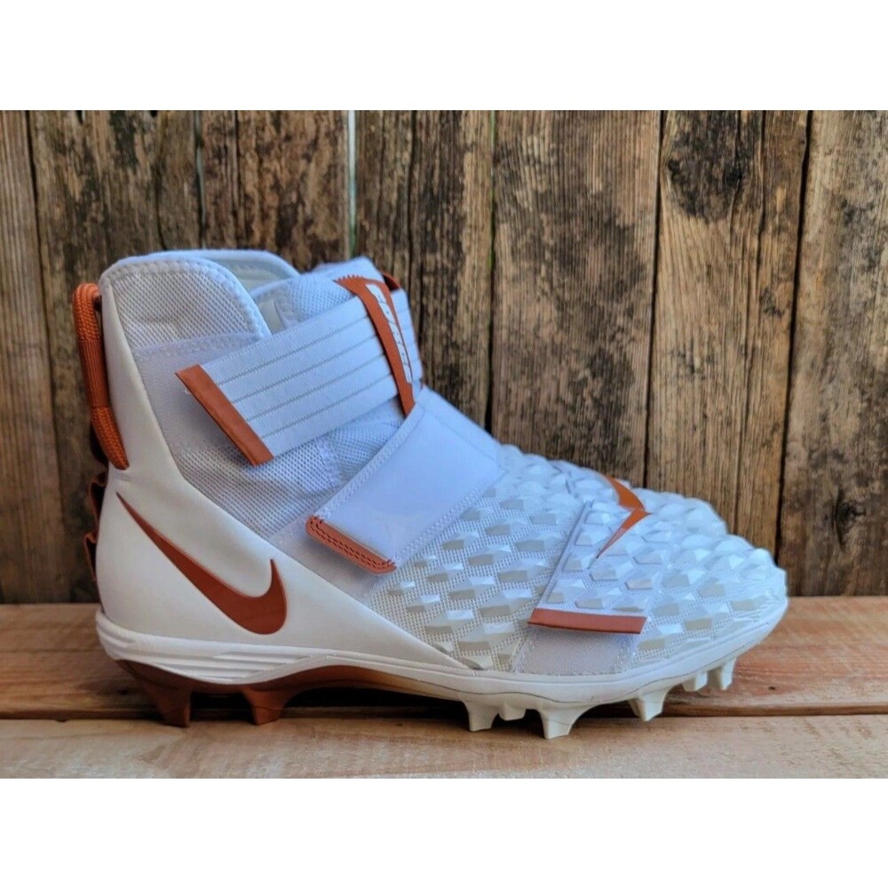 Nike Force Savage Elite 2 SMU P UT Longhorns CI9868-101 Men's Size 15 Cleats
